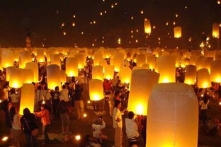 泰国节日水灯节