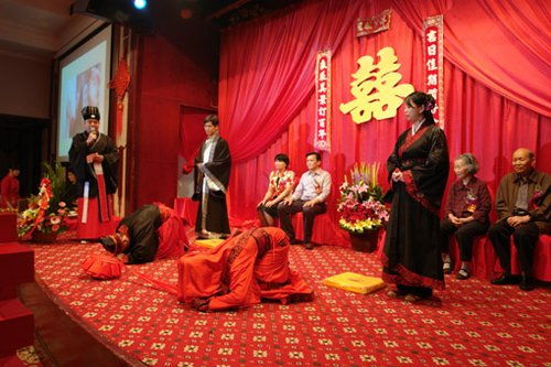 中国传统婚礼的风俗